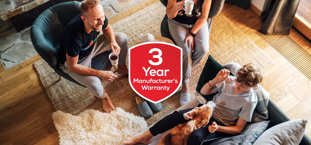 3 Year Warranty